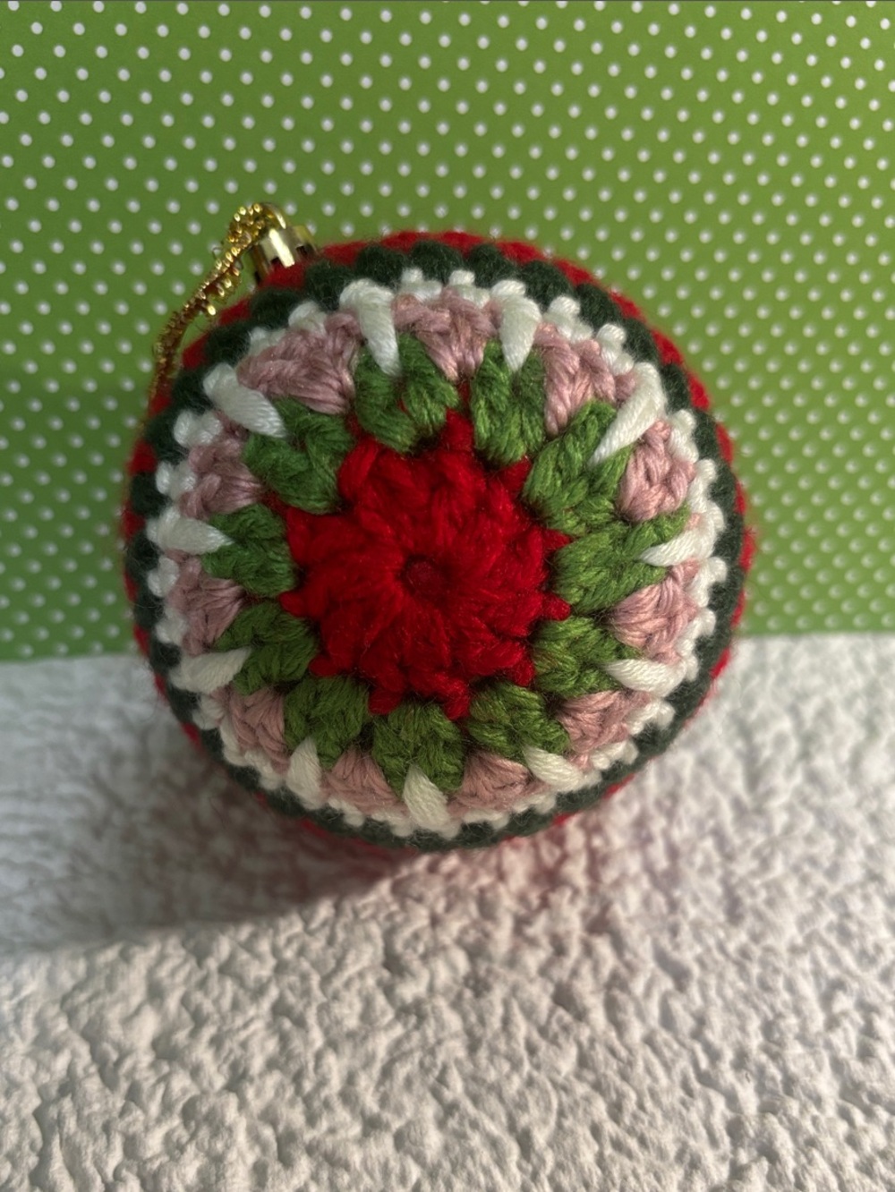 Crochet Christmas Tree Ornament
